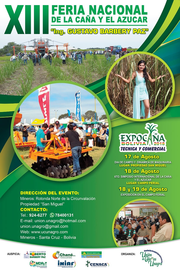 EXPOCAÑA 2018 - XIII Feria Nacional de la Caña y el Azúcar