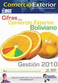 Cifras del Comercio Exterior Boliviano Gestión 2010 