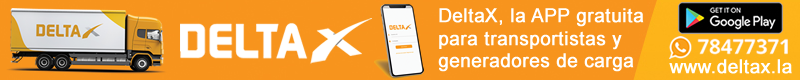 DeltaX, la APP gratuita para transportistas y generadores de carga