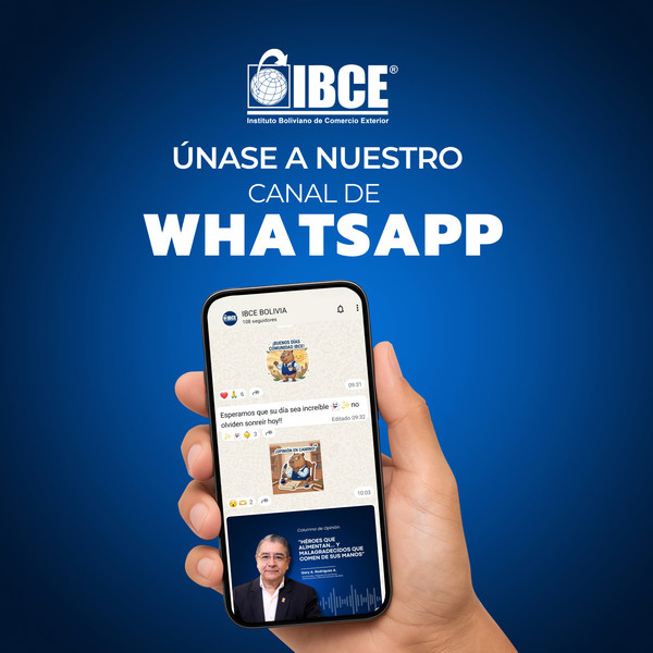 Únase a nuestro CANAL de whatsapp