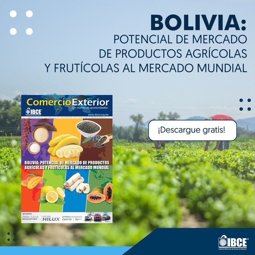 Bolivia: Potencial de mercado de productos agrícolas y frutícolas al mercado mundial