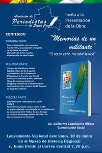 Memorias de un militante - Libro del Lic. Guillermo Capobianco